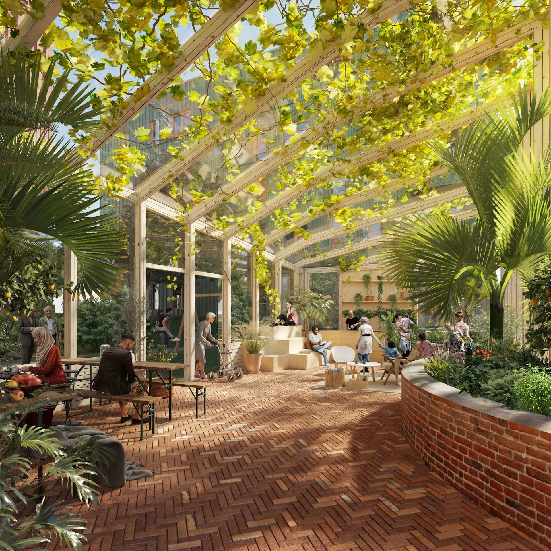 OBOS Furuset Village Drivhus LPO