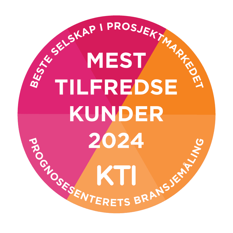 Mest Tilfredse Kunder PROSJEKTMARKEDET 2024