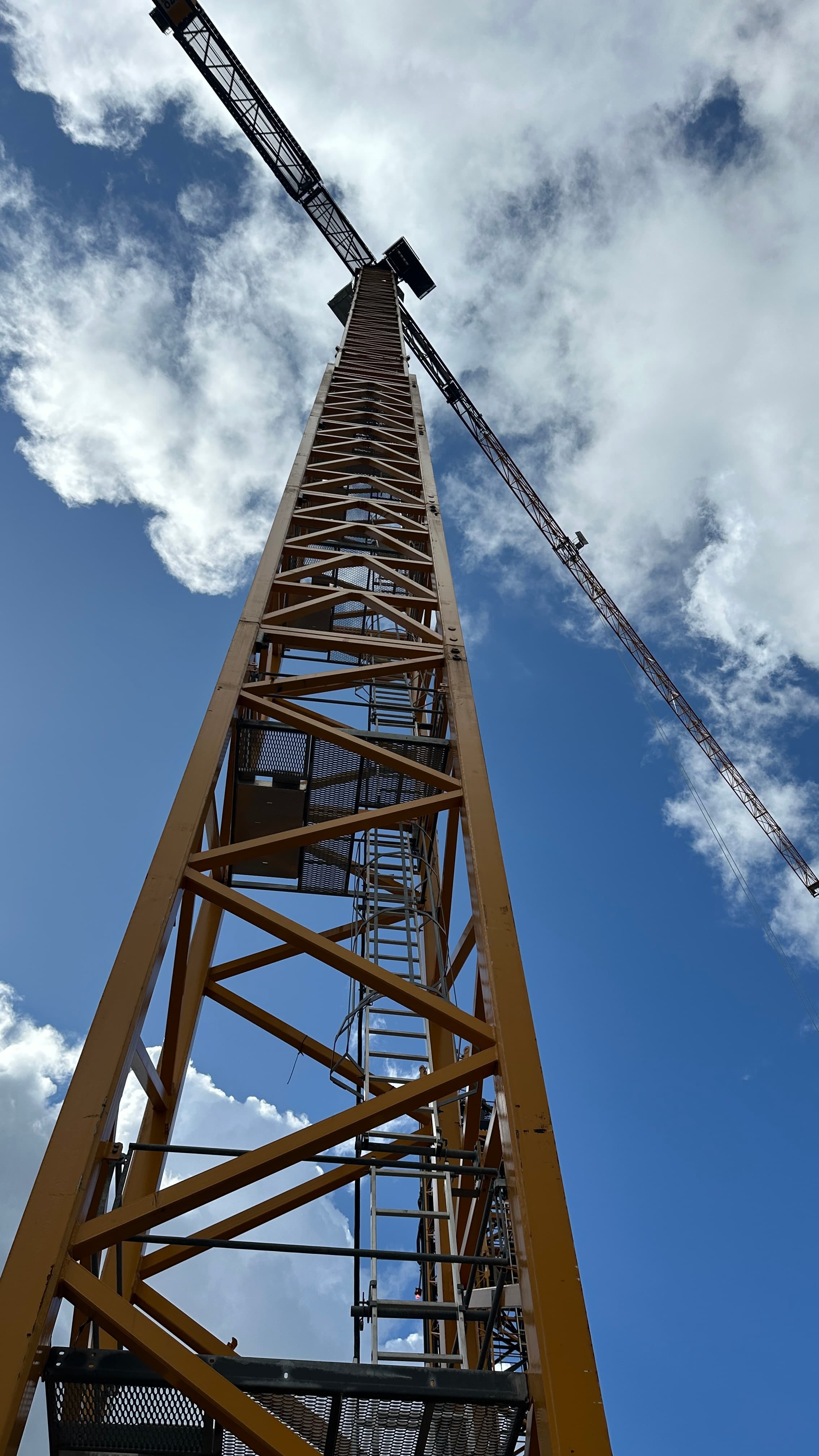 Kran I Froskeperspektiv